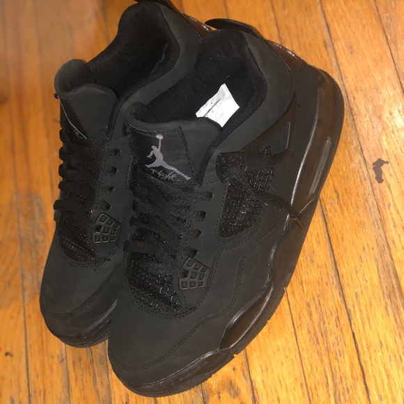 Jordan 4s black cats size 9 - Picture 3 of 7
